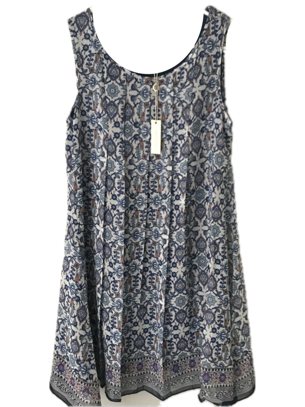 Max Studio NWT Blue Floral Dress Size S 212